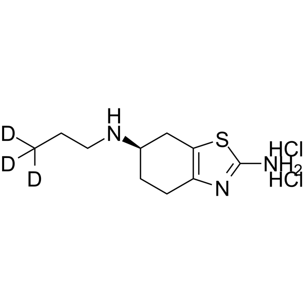 Dexpramipexole-d3 dihydrochloride structure