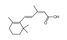 (2Z,4E)-3-methyl-5-(2',6',6'-trimethylcyclohex-1'-en-1'-yl)-2,4-pentadienoic acid Structure