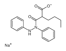 sodium,2-[anilino(phenyl)carbamoyl]hexanoate Structure