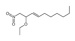 2-ethoxy-1-nitrodec-3-ene结构式