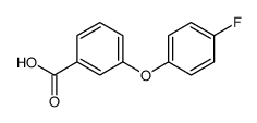 3-(4-Fluorophenoxy)benzoic acid Structure