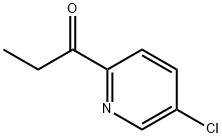 1-(5-氯吡啶-2-基)丙-1-酮结构式