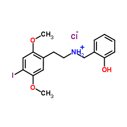25I-NBOH (hydrochloride)结构式
