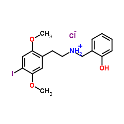 25I-NBOH (hydrochloride) Structure