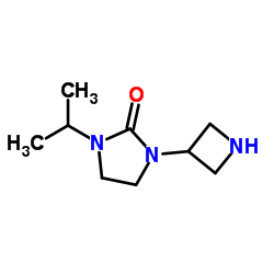 1-(3-Azetidinyl)-3-isopropyl-2-imidazolidinone Structure