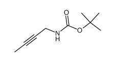 Carbamic acid, 2-butynyl-, 1,1-dimethylethyl ester (9CI)结构式