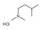N,N,3-trimethylbutan-1-amine,hydrochloride Structure