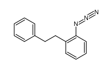 2-(2-Phenylethyl)phenyl azide Structure