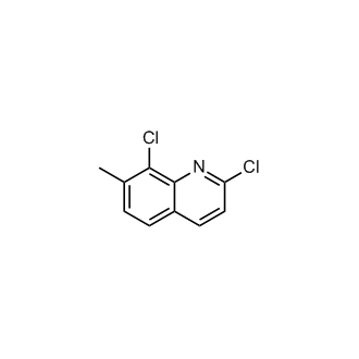 2,8-Dichloro-7-methylquinoline Structure