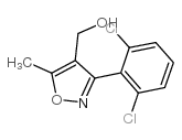 [3-(2,6-DICHLOROPHENYL)-5-METHYLISOXAZOL-4-YL]METHANOL Structure