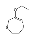 3-ethoxy-2,5,6,7-tetrahydro-1,4-thiazepine结构式