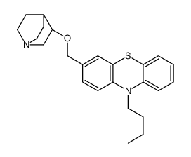 3-(1-azabicyclo[2.2.2]octan-3-yloxymethyl)-10-butylphenothiazine Structure