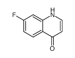 4(1H)-Quinolinone,7-fluoro-(9CI) structure