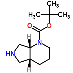 2-Methyl-2-propanyl (4aR,7aR)-octahydro-1H-pyrrolo[3,4-b]pyridine -1-carboxylate picture