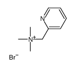 trimethyl(pyridin-2-ylmethyl)azanium,bromide结构式