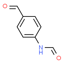 Formamide, N-(4-formylphenyl)- (9CI) structure