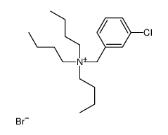 tributyl-[(3-chlorophenyl)methyl]azanium,bromide结构式