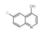 6-Fluoro-4-quinolinol structure