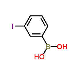 (3-Iodophenyl)boronic acid structure