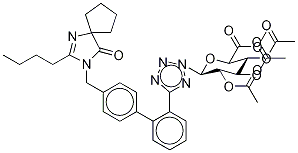 Irbesartan N-β-D-2,3,4-Tri-O-acetyl-glucuronide Methyl Ester picture