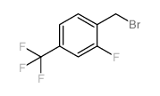 2-氟-4-(三氟甲基)苯甲基溴结构式