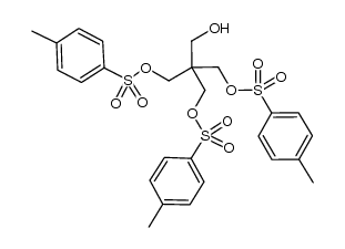 pentaerythrite-tris(para-tolylsulfonate) Structure
