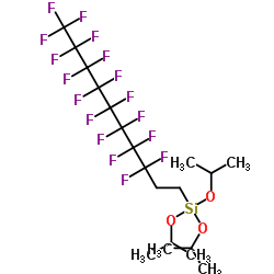 十七氟癸基三异丙氧基硅烷结构式