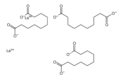 lanthanum(3+) sebacate结构式