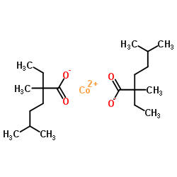 Neodecanoicacid, cobalt salt (1:?)结构式