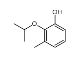 2-isopropoxy-3-methylphenol Structure