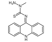 3-acridin-9-yl-1-amino-1-methylthiourea结构式