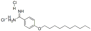 4-(Decyloxy)-benzamidine dihydrochloride结构式