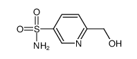 3-Pyridinesulfonamide,6-(hydroxymethyl)-(8CI) structure