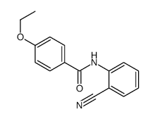 N-(2-Cyanophenyl)-4-ethoxybenzamide结构式