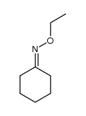 cyclohexanone O-ethyl oxime结构式