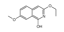 1(2H)-Isoquinolinone,3-ethoxy-7-methoxy-(9CI) picture