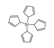Sn(2,4-cyclopentadiene-1-yl)结构式