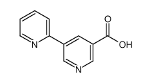 5-(pyridin-2-yl)pyridine-3-carboxylic acid Structure
