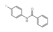 N-(4-fluorophenyl)benzamide Structure