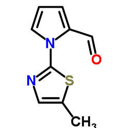 1-(5-Methyl-1,3-thiazol-2-yl)-1H-pyrrole-2-carbaldehyde结构式