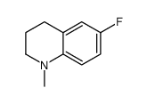 Quinoline, 6-fluoro-1,2,3,4-tetrahydro-1-methyl- (9CI) Structure