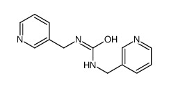 1,3-bis(3-pyridylmethyl)urea结构式