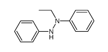 N-Ethylhydrazobenzol Structure