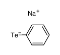 sodium phenyltelluride Structure