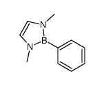 1,3-dimethyl-2-phenyl-1,3,2-diazaborole结构式