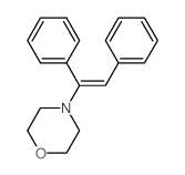 Morpholine,4-[(1E)-1,2-diphenylethenyl]- picture