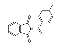 N-(4-methylbenzene)sulfinylphthalimide Structure