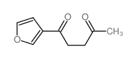 1,4-Pentanedione,1-(3-furanyl)- Structure