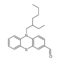 10-(2-ethylhexyl)phenothiazine-3-carbaldehyde Structure