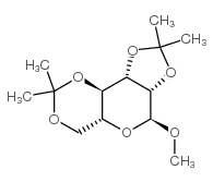 methyl-2,3:4,6-di-o-isopropylidene-d-mannopyranoside structure